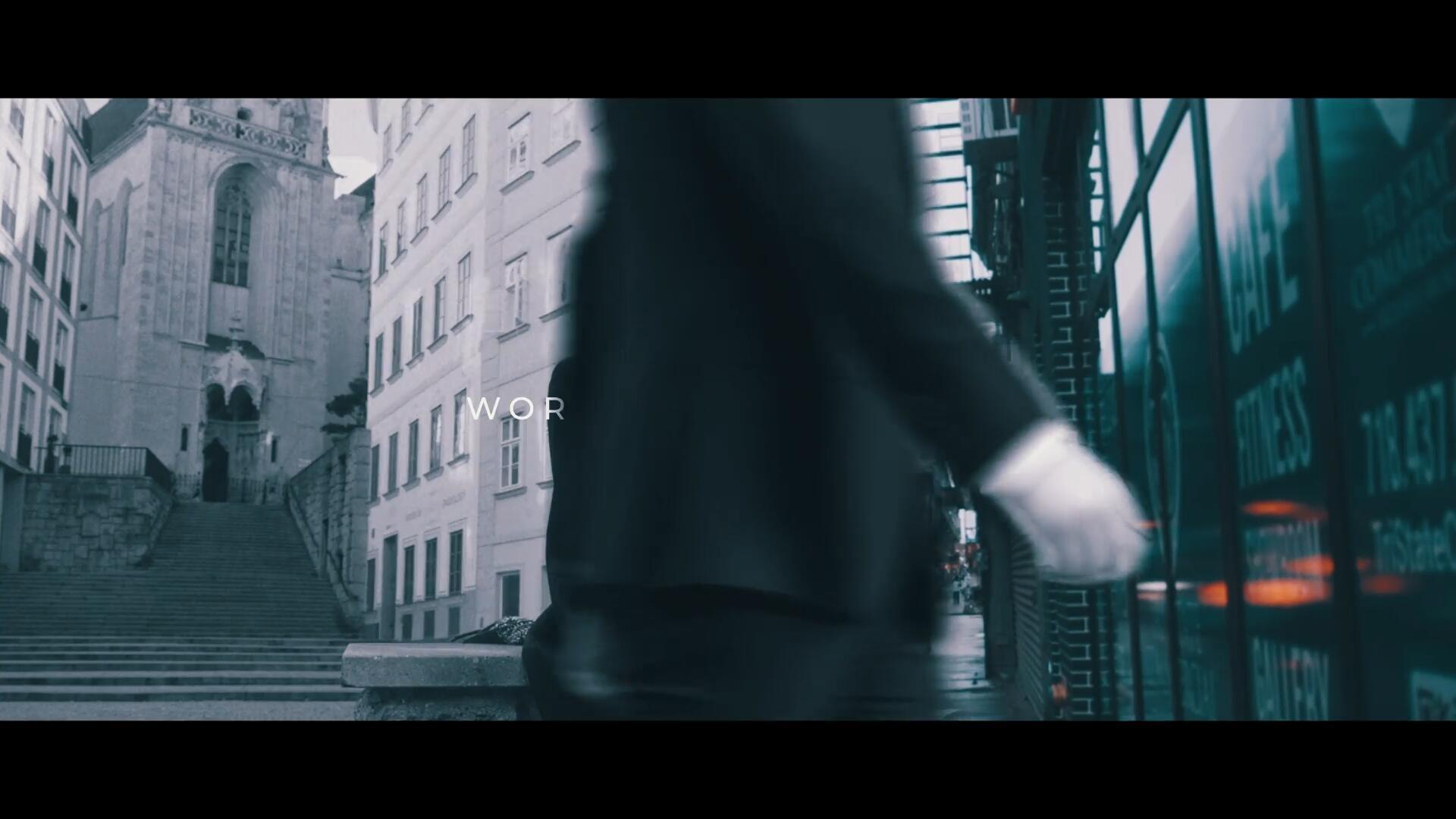 AE/PR/达芬奇模板：创意故事感人物剪影擦拭前景模糊转场过渡（13601）