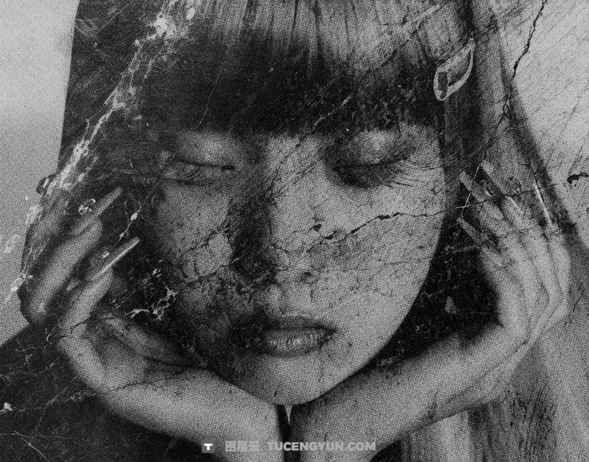 100款高精度真实复古帆布布料褶皱皲裂裂痕划痕纹理肌理背景图片设计套装 Canvas Textures Pack（13447）