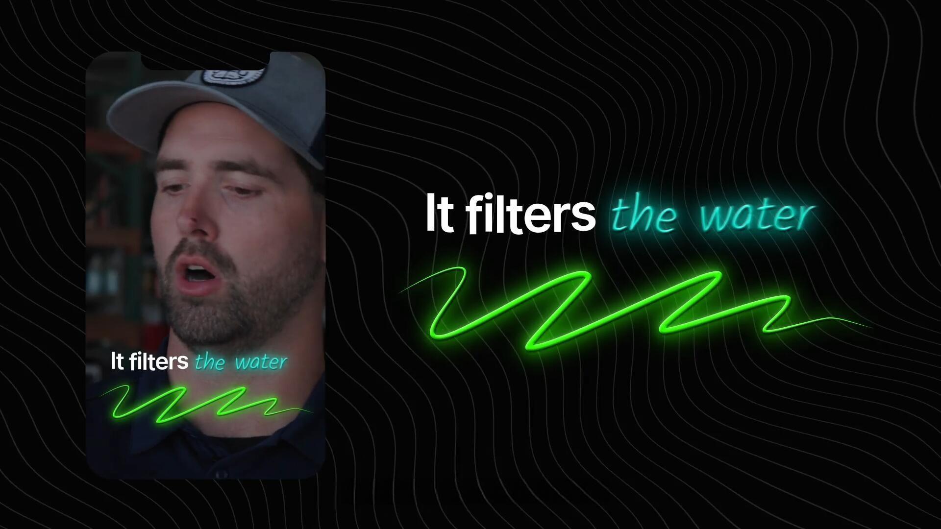 AE模板：热门病毒式渐变发光划线效果字幕文字标题动画（13606）