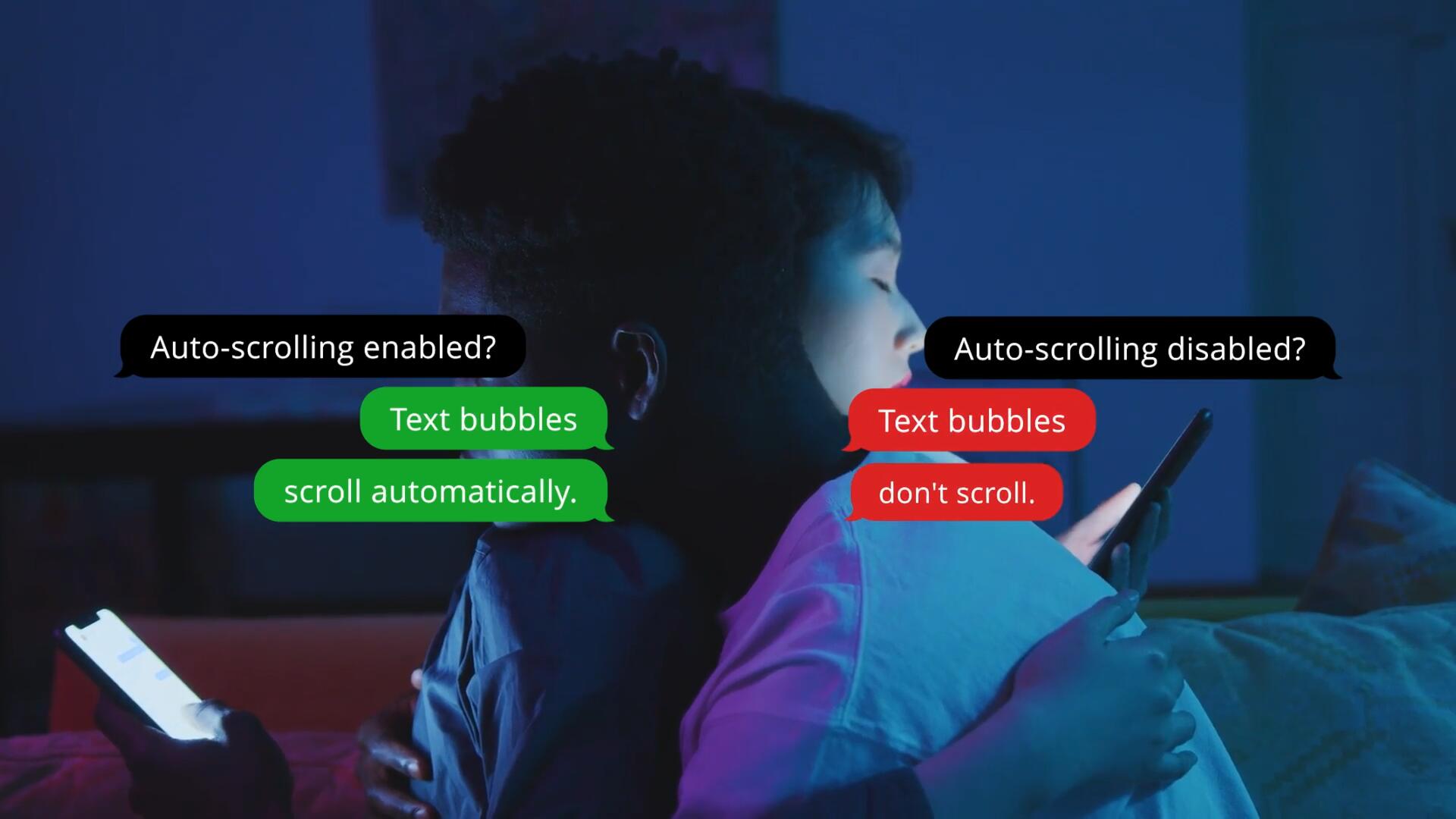 达芬奇预设：极简风格短信微信文本对话聊天弹窗动画效果（13672）