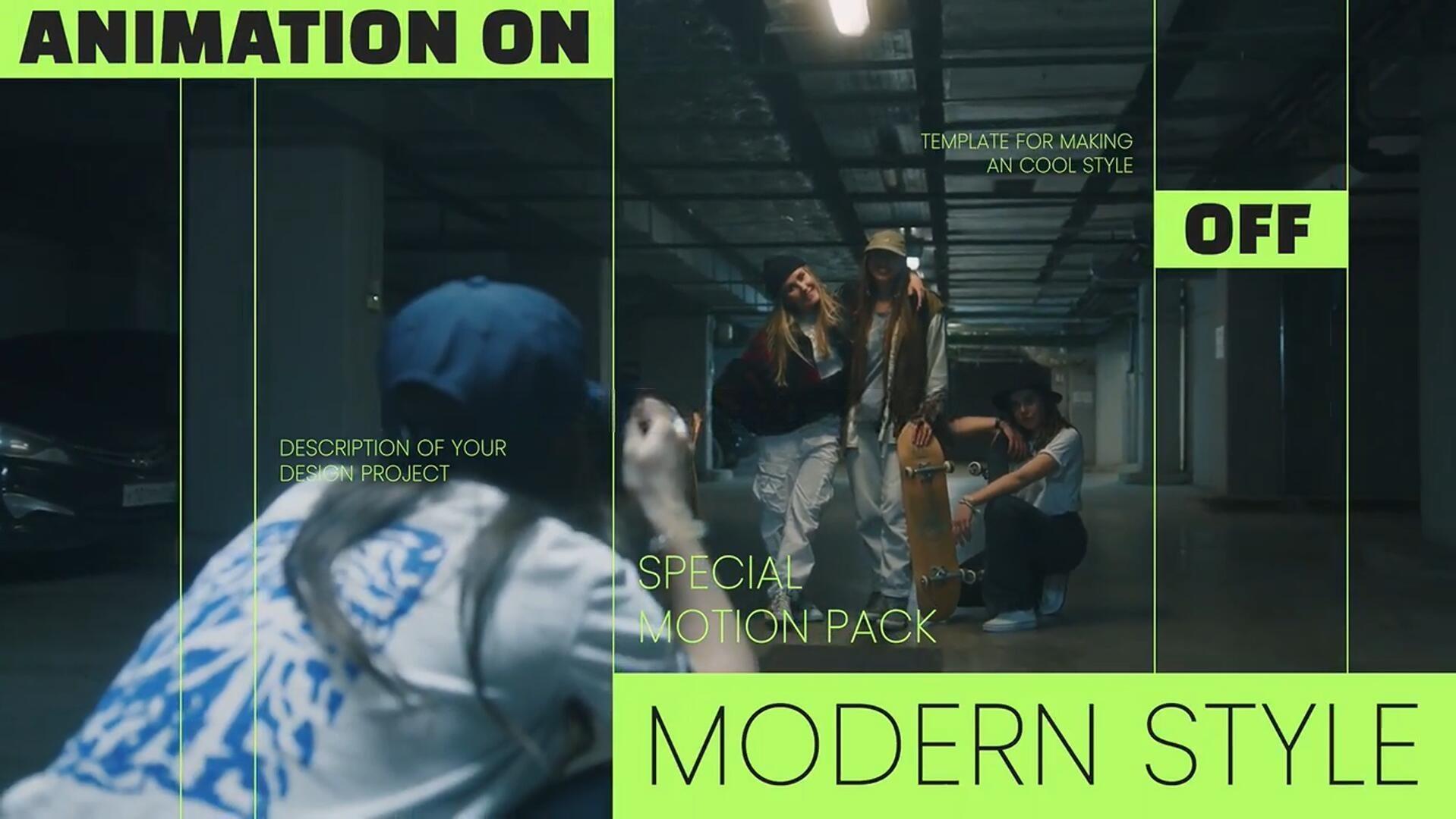 FCPX插件：趣味缤纷设计感海报片名文字标题动画（13599）