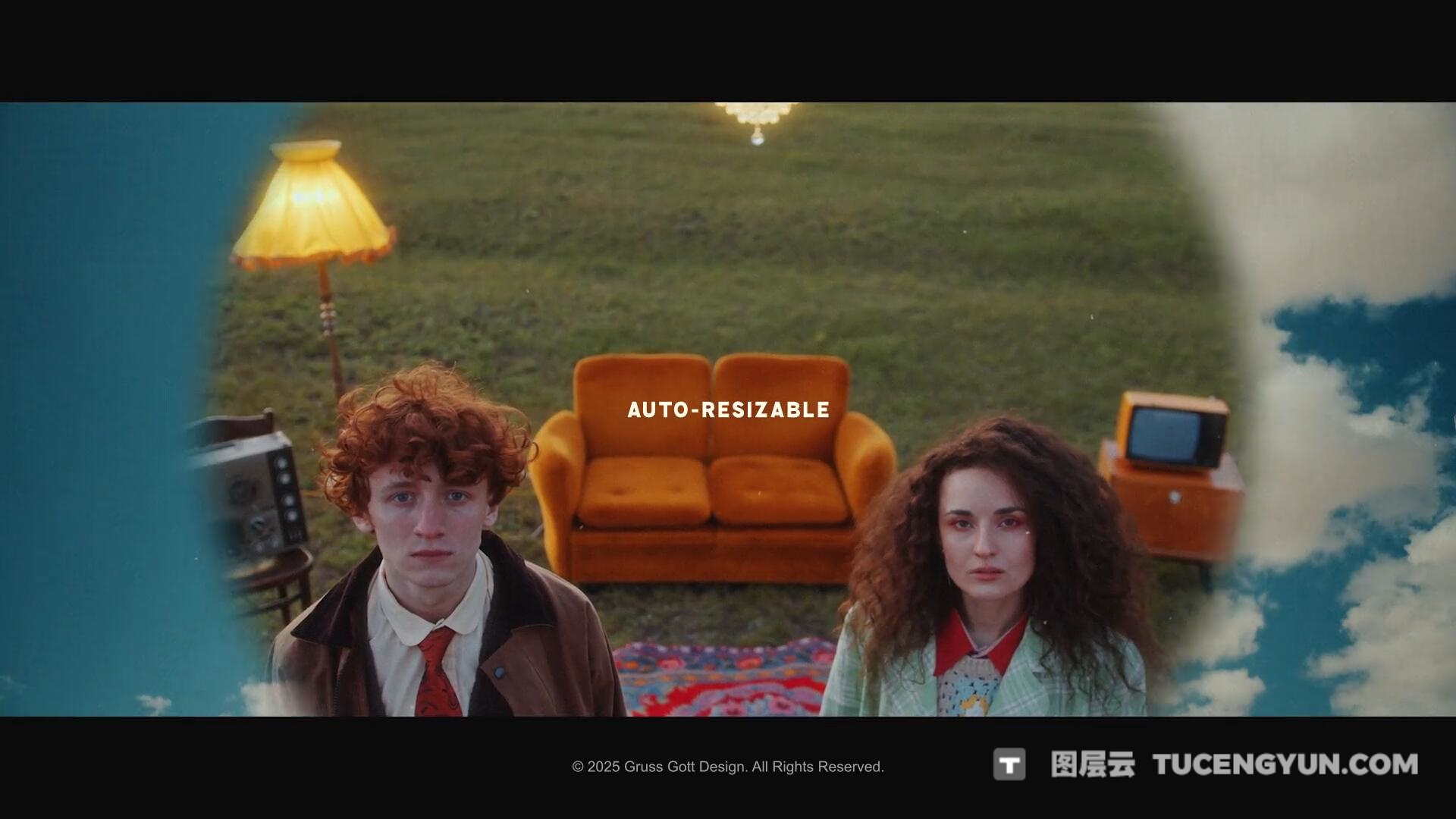 AE模板：16个经典老派电影擦除渐变模糊无缝转场过渡（13374）