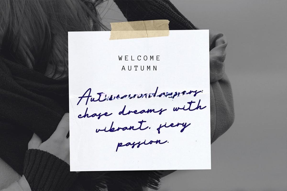 英文字体：大胆旅拍VLOG情绪氛围手写粗体歌词短词长句排版海报封面设计字体 Bensfley Script – Bold Monoline Signature Font（13135）