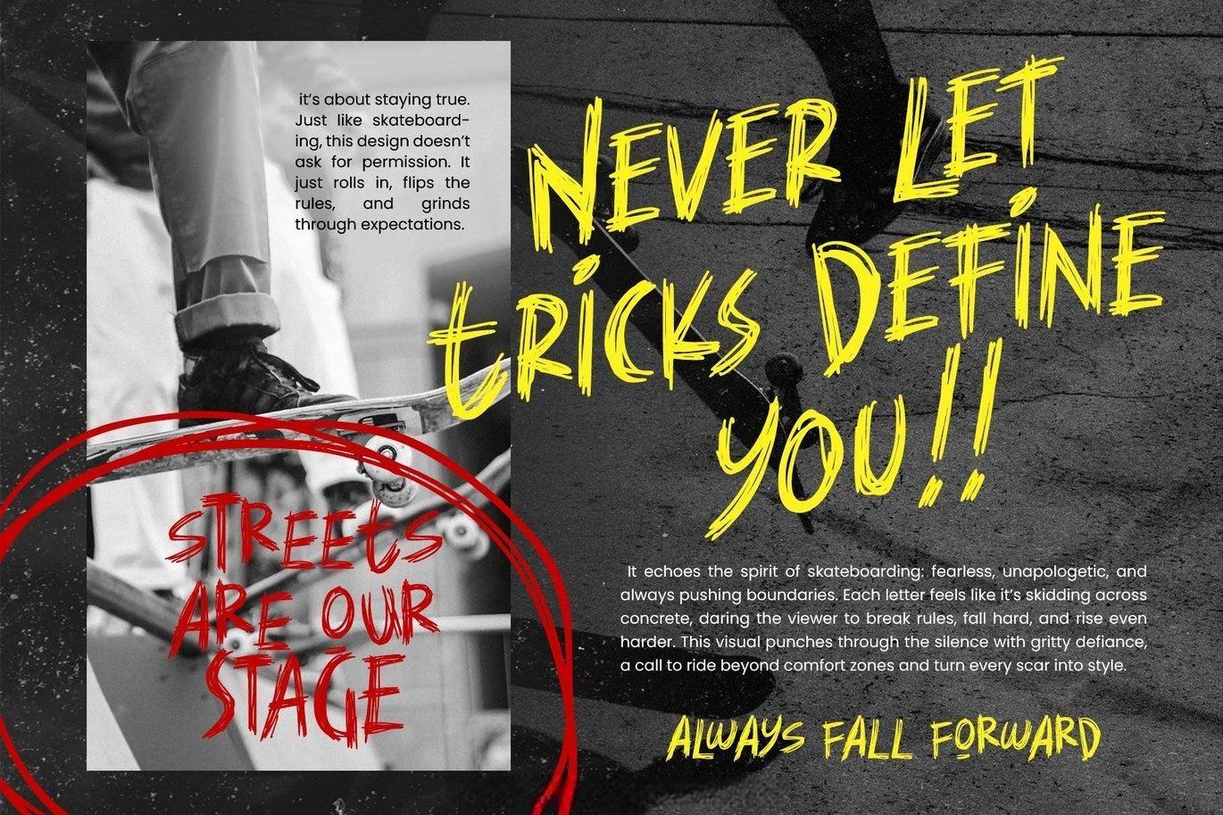 英文字体：复古邋遢涂鸦手绘风格炫酷潦草摇滚线条变体杂志封面字体 Against Madness – Scribble font（13202）