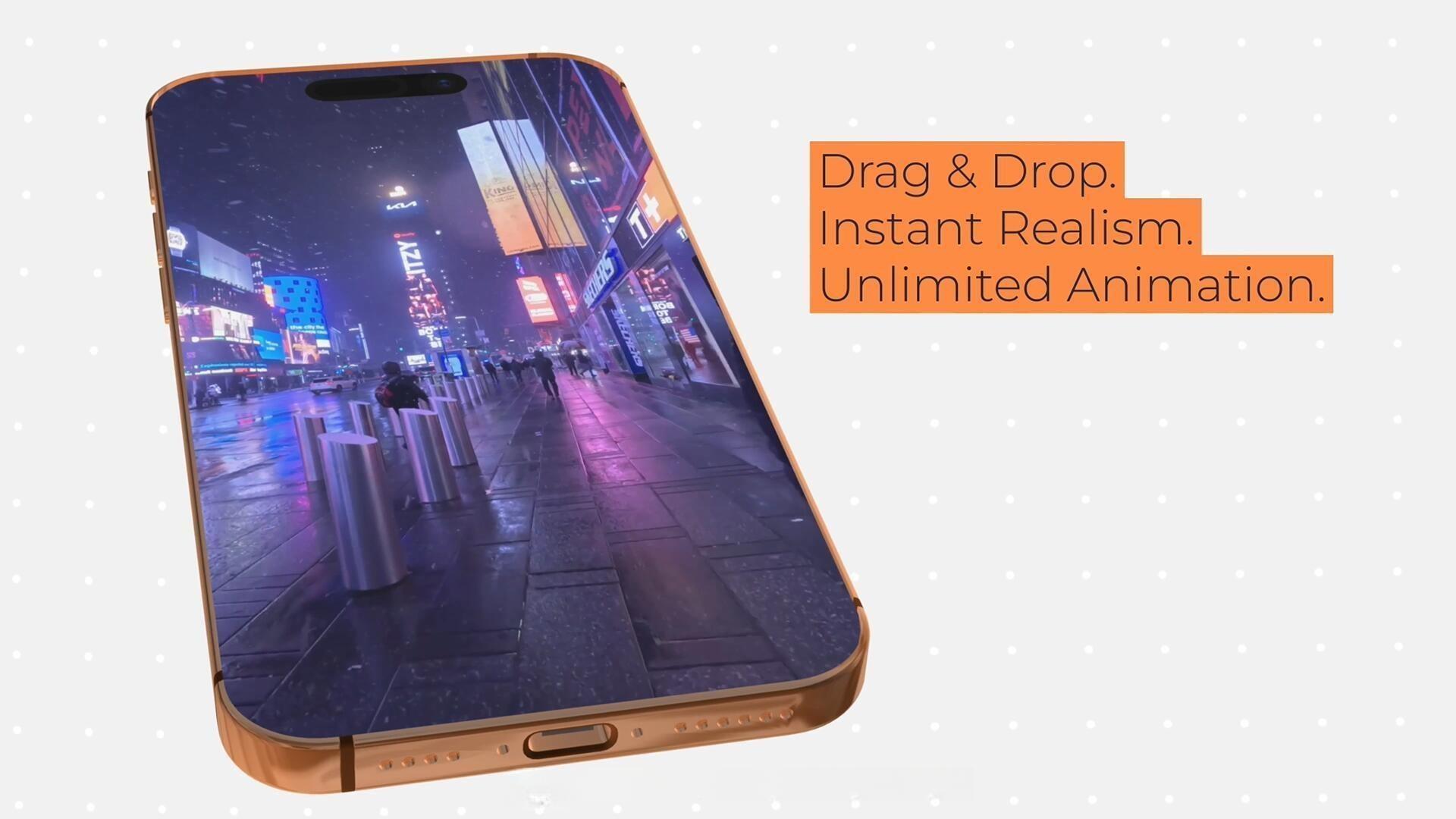 达芬奇预设：12个苹果iPhone 17 Pro手机界面3D展示模型动画（13573）