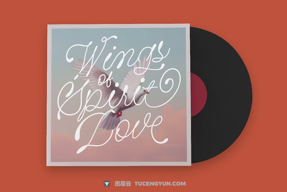 英文字体：精致优雅流畅单线手写字体婚礼请柬视食品品牌设计字体 Princess Siena – A Whimsical Script（13660）