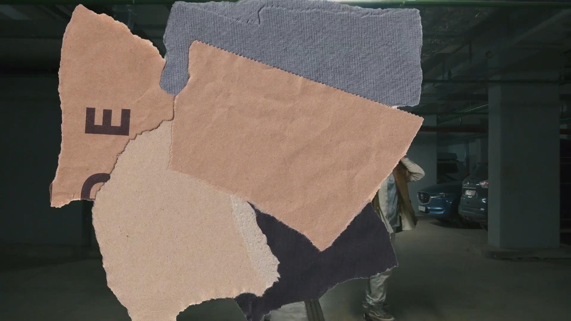 FCPX插件：复古混合媒体风格纸张撕裂老化胶带拼贴定格动画转场效果（13502）