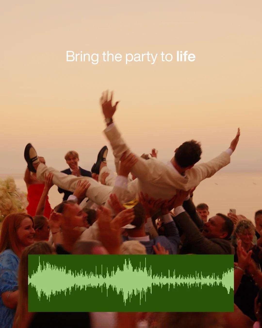 Wedding SFX 110多种热门婚礼短片剪辑欢呼声、掌声、笑声、氛围、烟花音效素材包 Wedding SFX – Plus Two Store（13115）