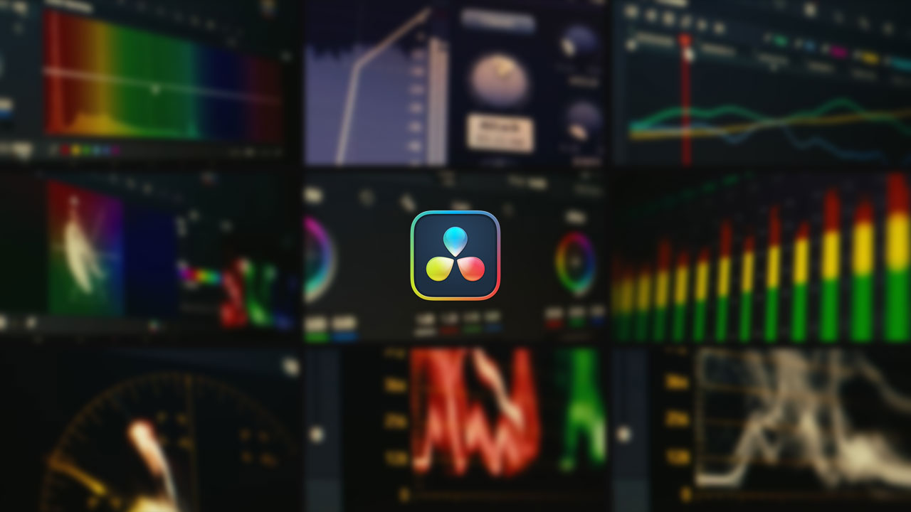 Artlist 达芬奇调色、剪辑、音频、软件界面参数调整镜头实拍视频素材（13152）