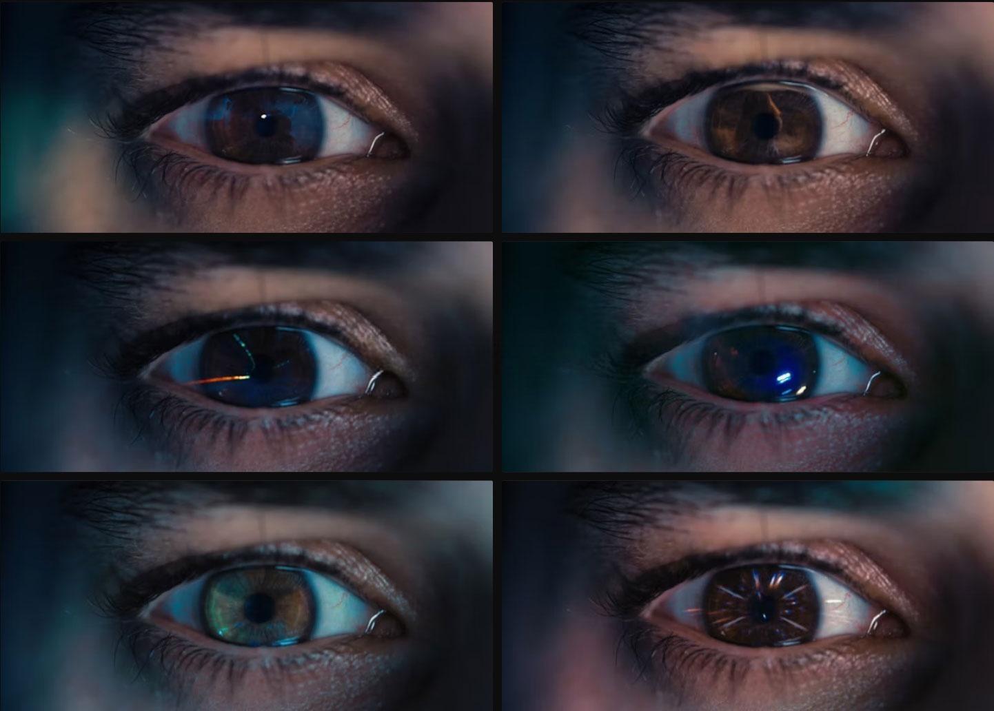 Artlist 蒙太奇风格真人瞳孔反射“眨眼间”镜头转场、混剪、视频、广告、纪录片视频素材（13140）