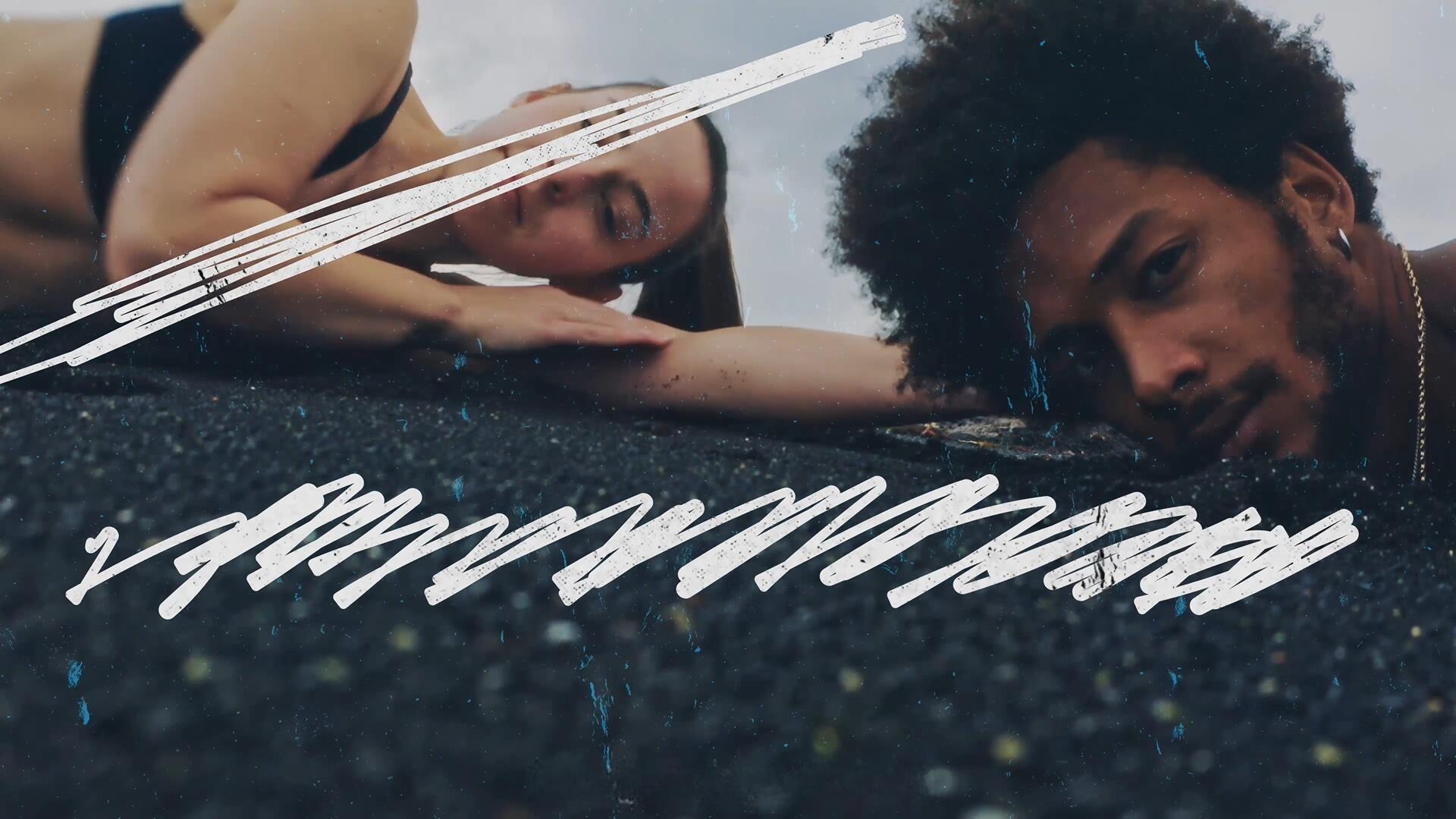 AE/PR/达芬奇模板：20个潦草蹩脚凌乱手绘艺术线条标记叠加元素动画（13652）