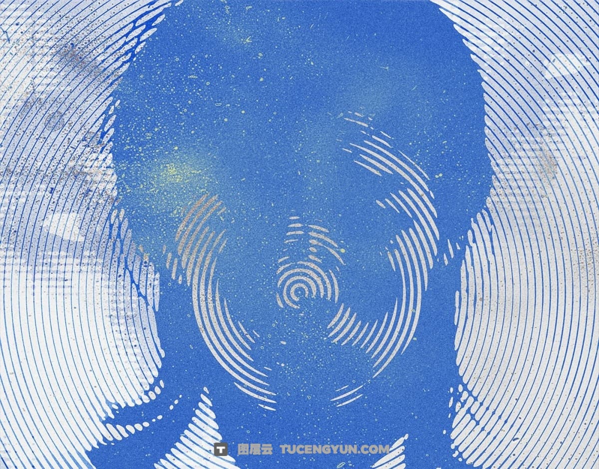 20种复古半色调半调颗粒噪点打印印刷PSD特效样机 Züli – Halftone Image Effects Pack（13400）