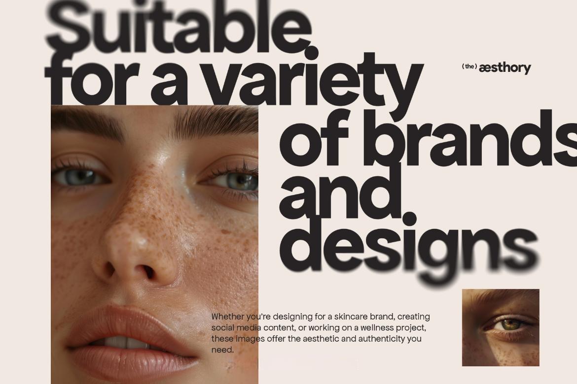 100款真实化妆品护肤女性皮肤雀斑肤质展示JPG图片照片设计套装 Authentic Beauty — 100 Stock Photos（13308）