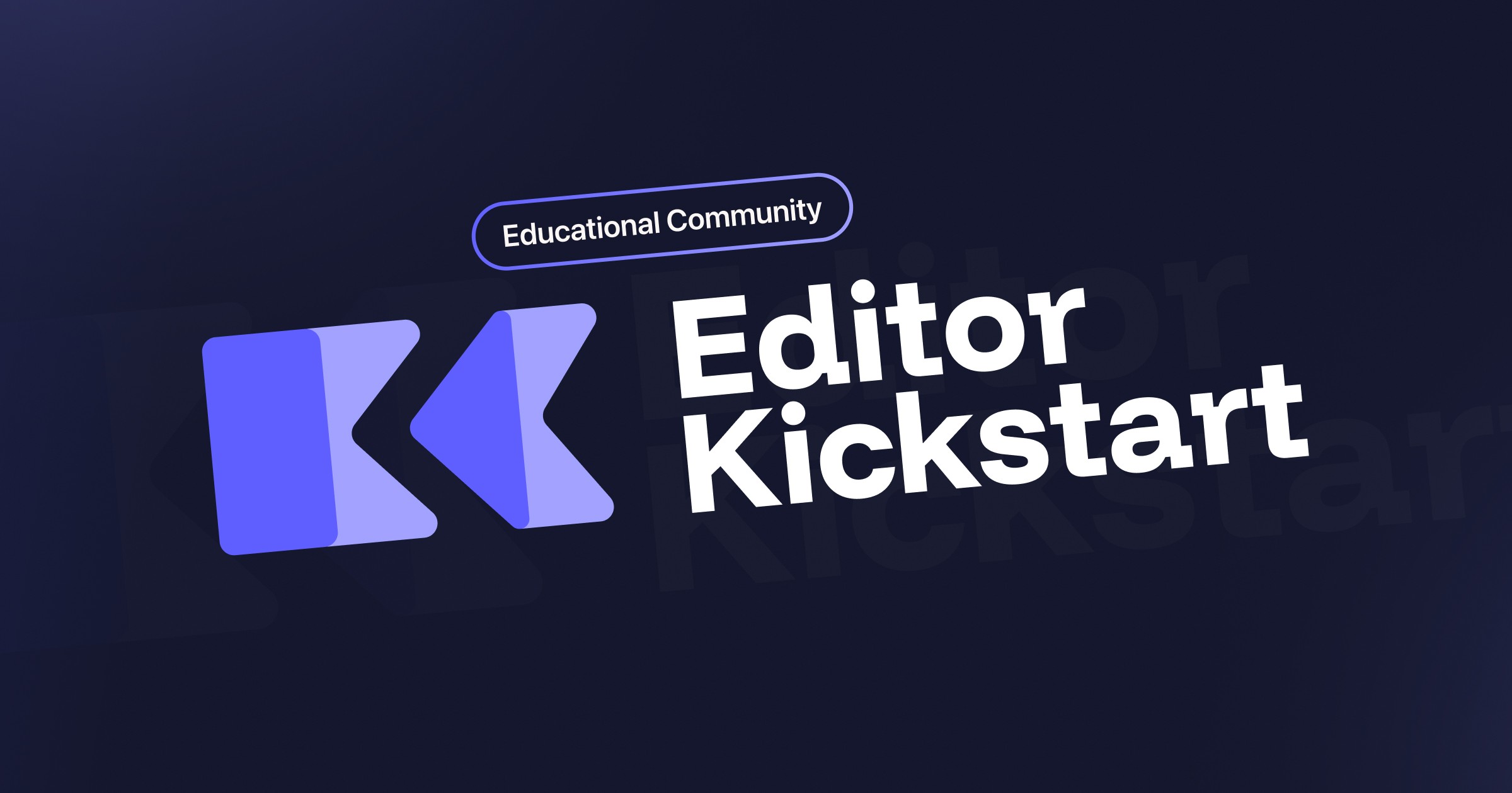 大师课程：快速成为TOP级视频编辑者AE/PR视频课程 Editor Kickstart Become a Top 1% Video Editor（13288）