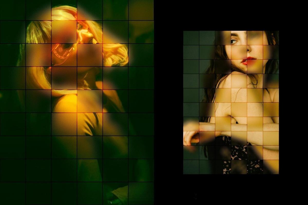 创意风格渐变弥散光网格像素方块效果PSD特效样机 Square Glass Tile Photo Effect(13313) 创意风格渐变弥散光网格像素方块效果PSD特效样机 Square Glass Tile Photo Effect(13313)