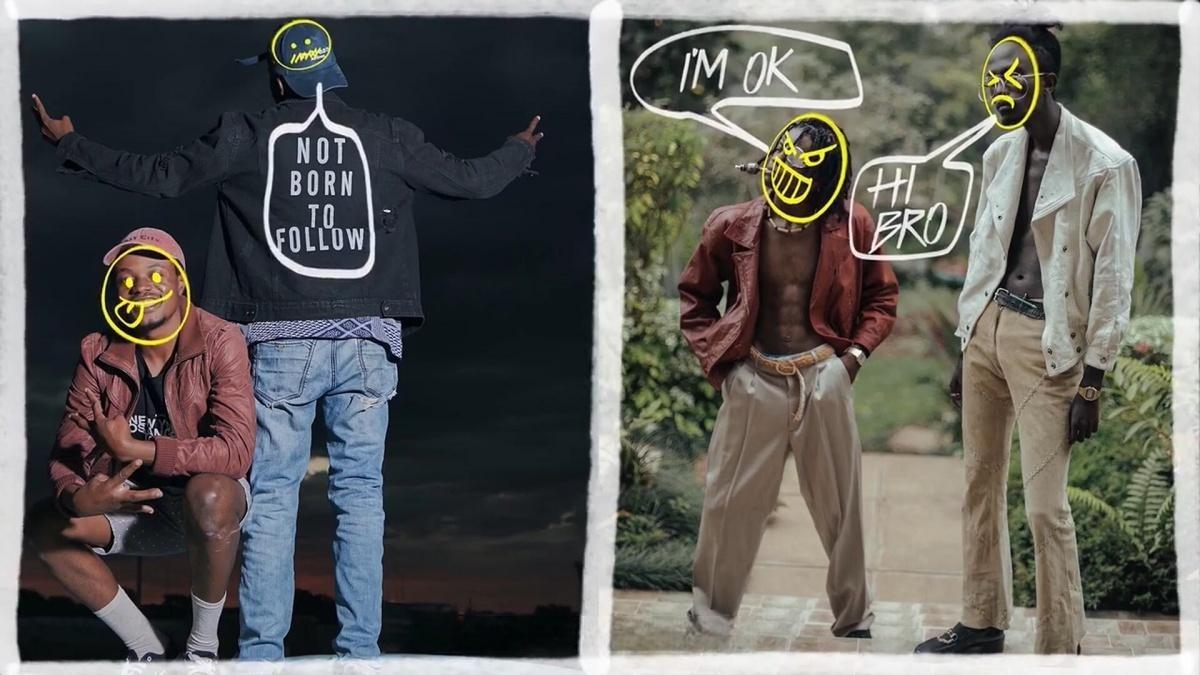 AE/PR模板：126个创意趣味马克笔街头手绘涂鸦符号、头骨、对话、喇叭、文字、标记元素动画（13033）