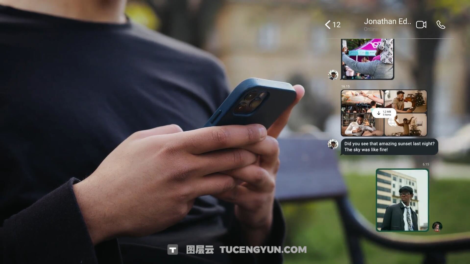 AE/PR模板：社交软件短信微信语音文本图像对话聊天记录弹窗动画效果包（13666）