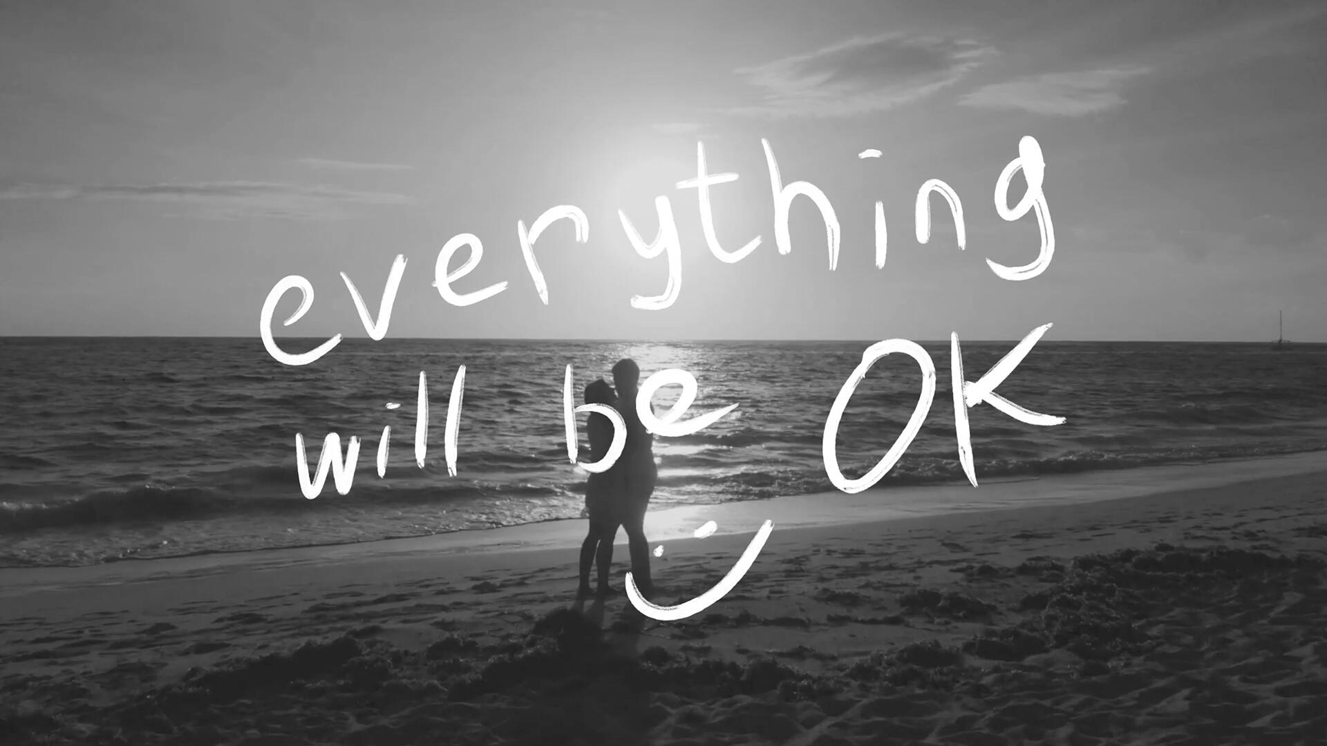 85个清新情绪风格手写涂鸦英文长词短句婚礼旅拍短片剪辑透明通道MOV视频素材（13332）