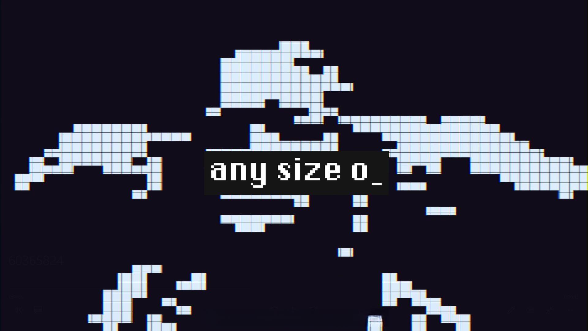 AE模板：复古8bit像素风格做旧半色调数字失真动态艺术效果模板（13692）