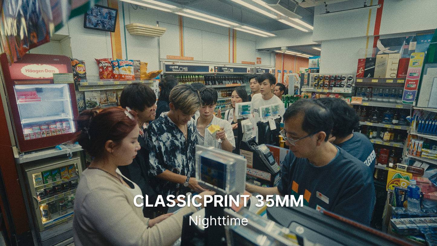 ClassicPrint 35mm Film Emulation PowerGrade V5 港风美学经典35mm胶片模拟电影视觉效果色彩分级达芬奇调色节点+LUT调色预设（10604）