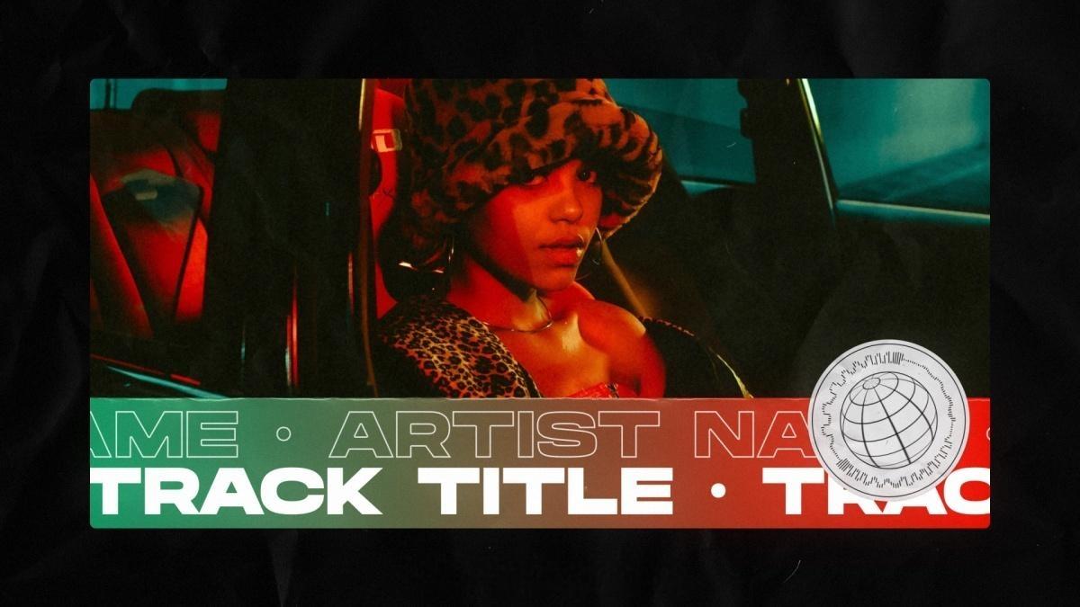 AE模板：5个创意音频可视化音乐播放器动画视觉效果（13090）