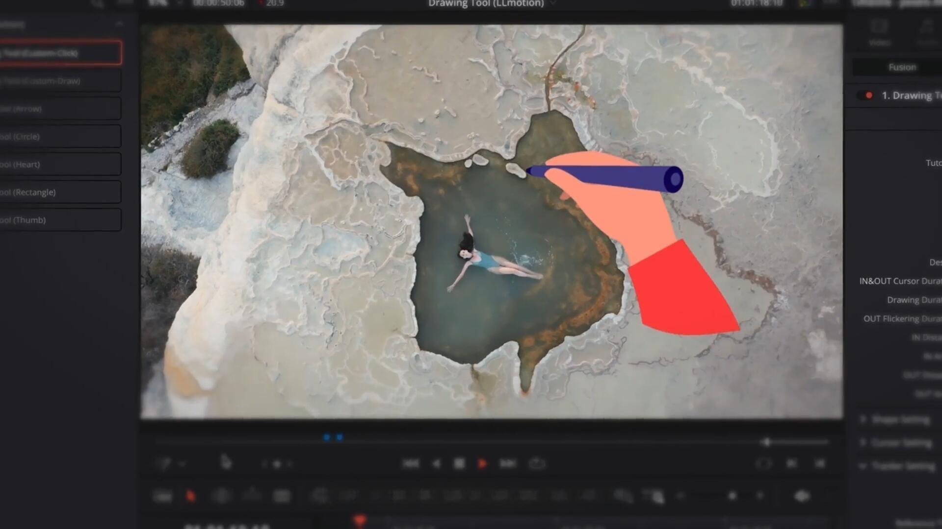 达芬奇预设:自动跟踪轮廓描边标注划重点高亮显示工具效果插件预设(13295) 达芬奇预设:自动跟踪轮廓描边标注划重点高亮显示工具效果插件预设(13295)