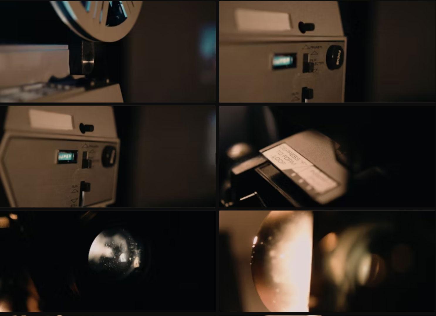 Artlist 31个复古老式放映机播放运行转动短片剪辑磁带转场过渡视频素材（13161）