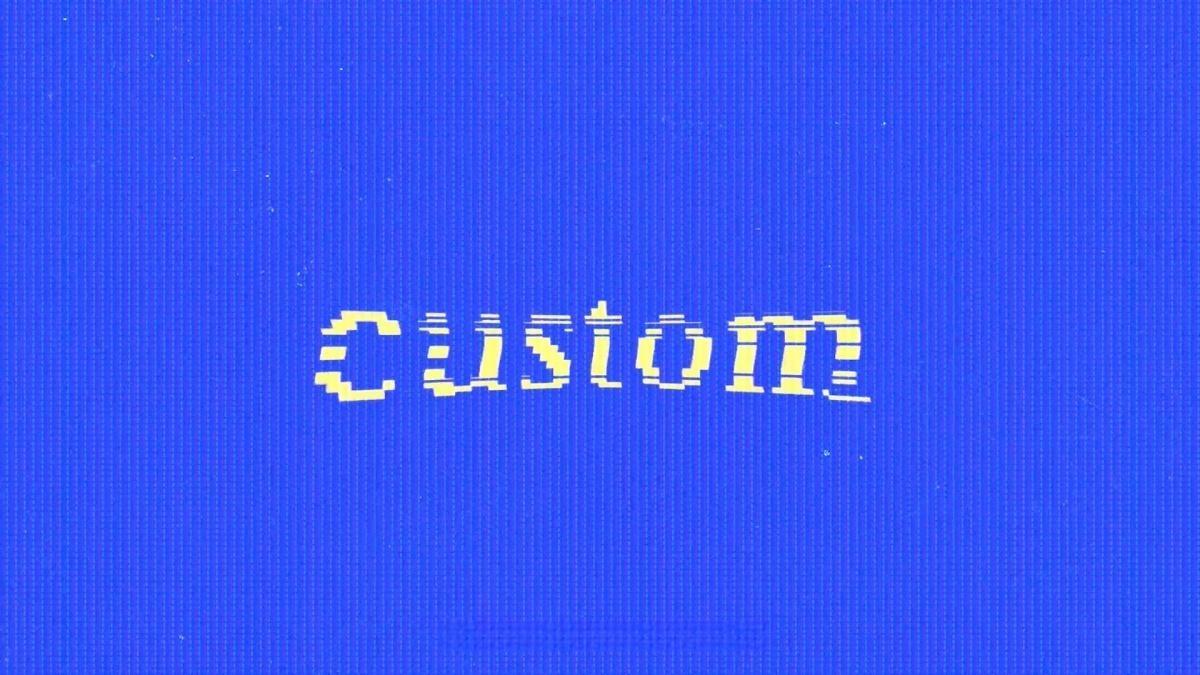 PR模板：复古Lofi低像素风格像素压缩动态模糊松弛感文字标题动画视觉风格 LoFi Glitch Titles（13205）