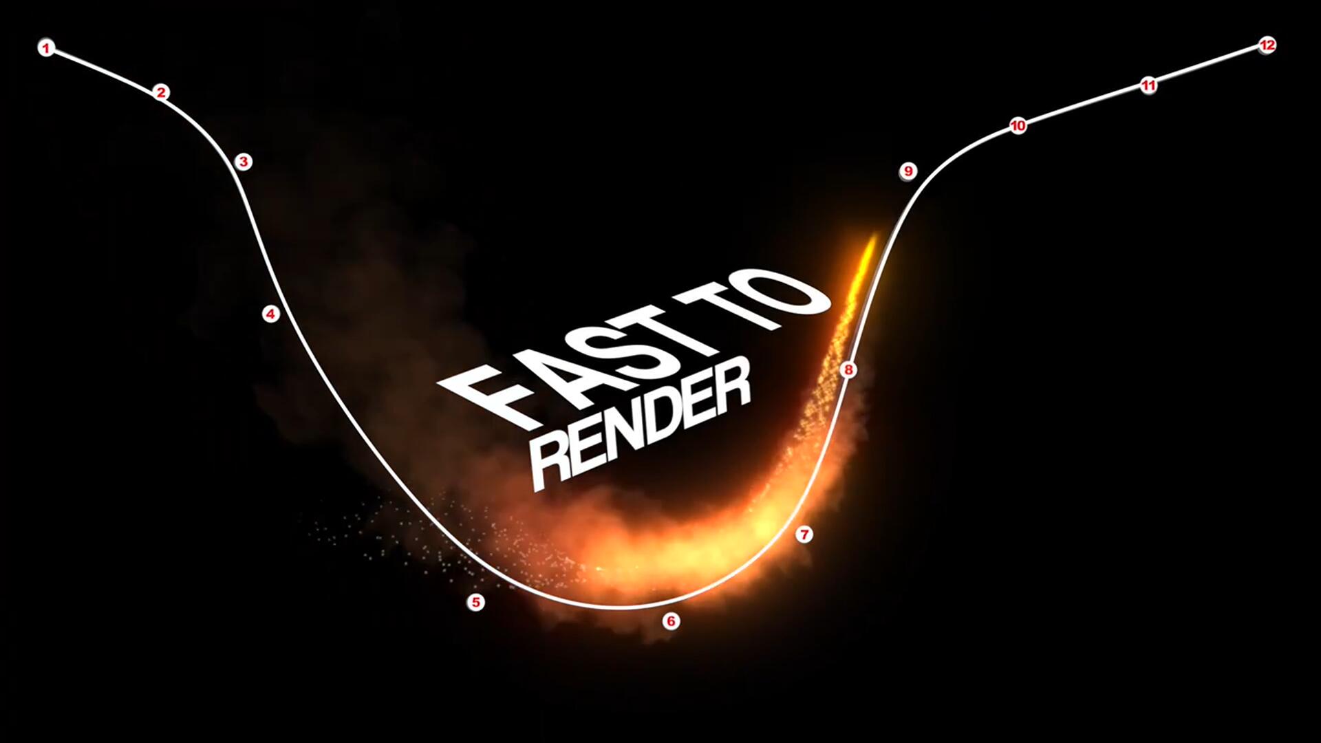 FCPX插件：全新粒子路径生成运动效果插件（13037）