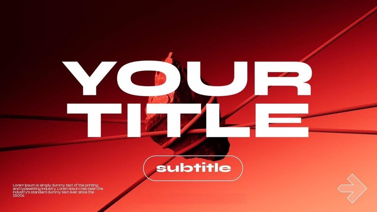 AE/PR/FCPX/达芬奇模板：极简主义3D背景文字标题背景动画（13649）