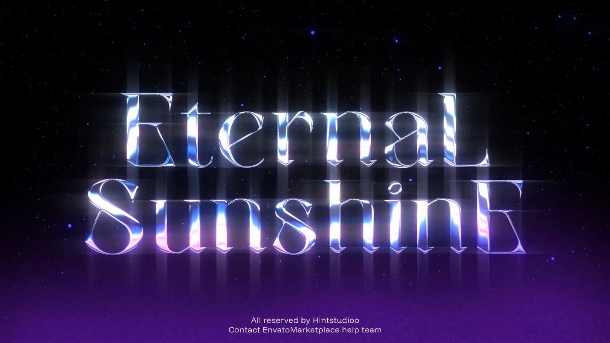 AE/PR模板:复古千禧Y2K风格酸性金属镀铬3D玻璃logo文本标题动画(13030) AE/PR模板:复古千禧Y2K风格酸性金属镀铬3D玻璃logo文本标题动画(13030)