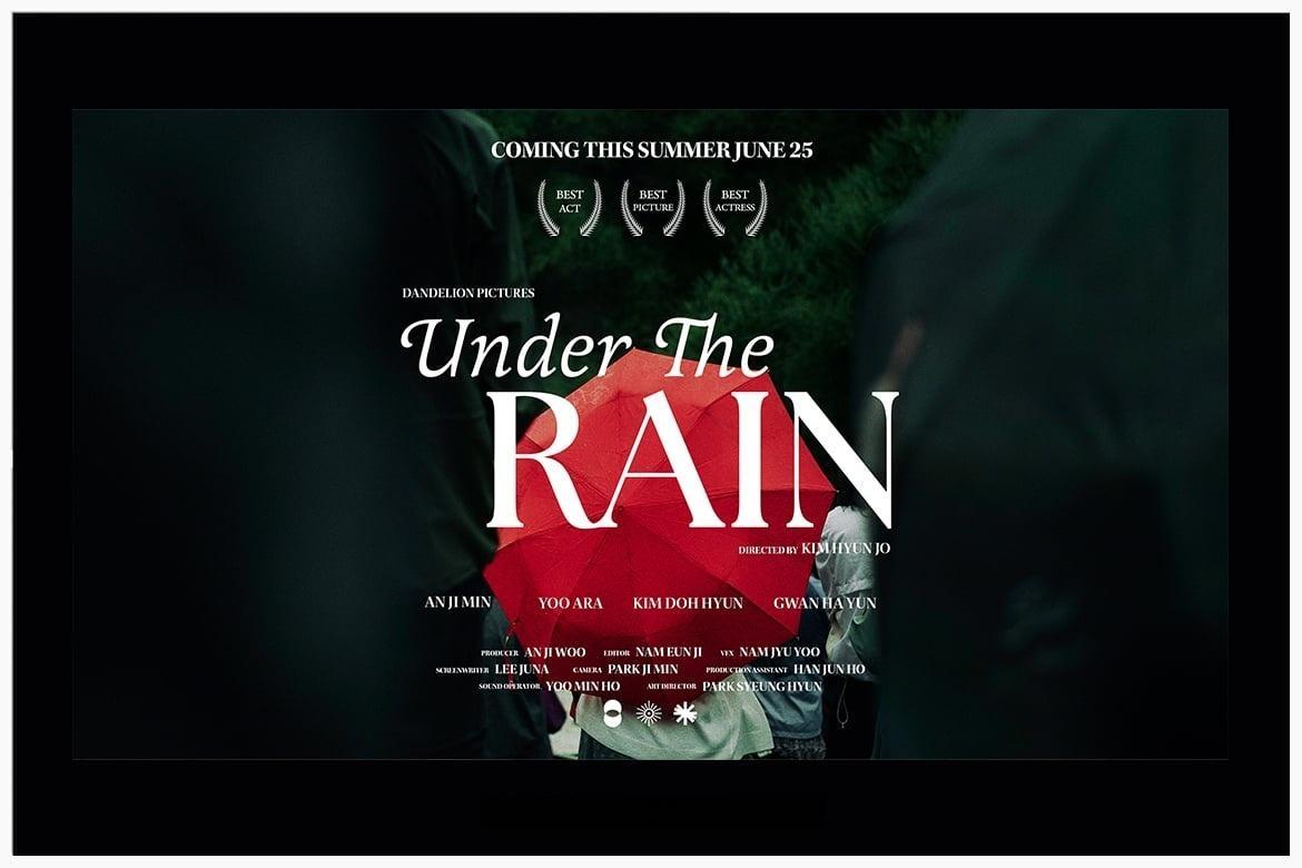 44个大胆电影美学梦幻、浪漫、科幻、惊悚海报电影预告片4K封面海报文字标题排版PSD模板（13883）