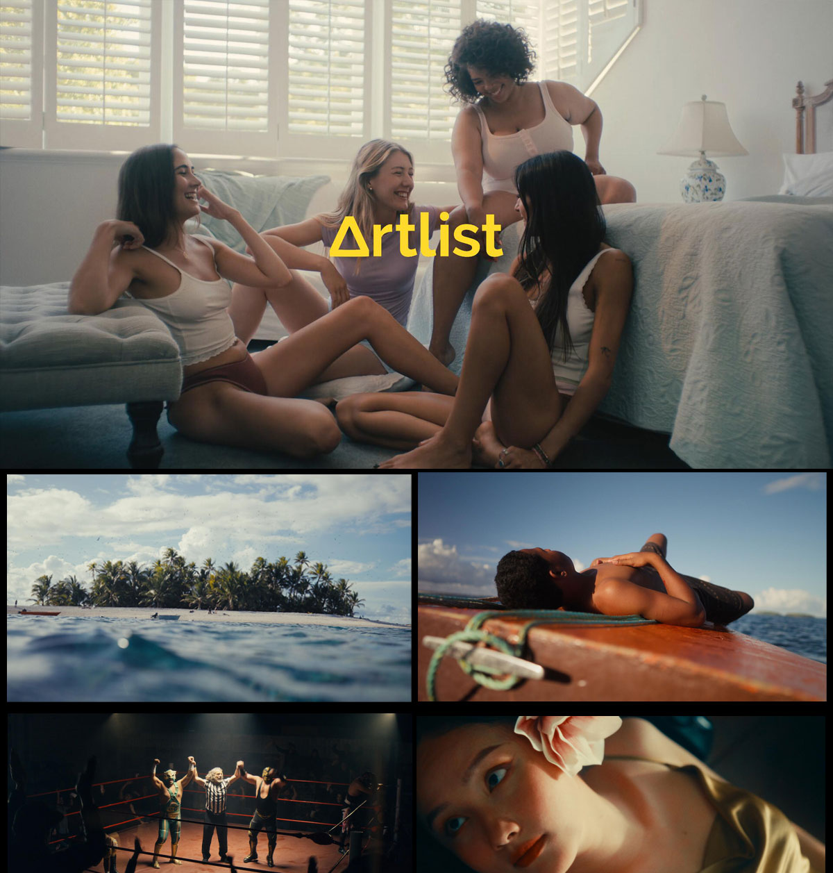 Artlist 14个热门商业广告短片摄像机实拍LOG/RAW原始灰片调色练习片段视频素材（13236）