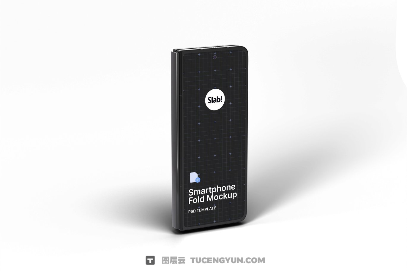 10种三星Galaxy Z折叠屏安卓手机广告UI界面APP设计展示PSD样机套装（13357）