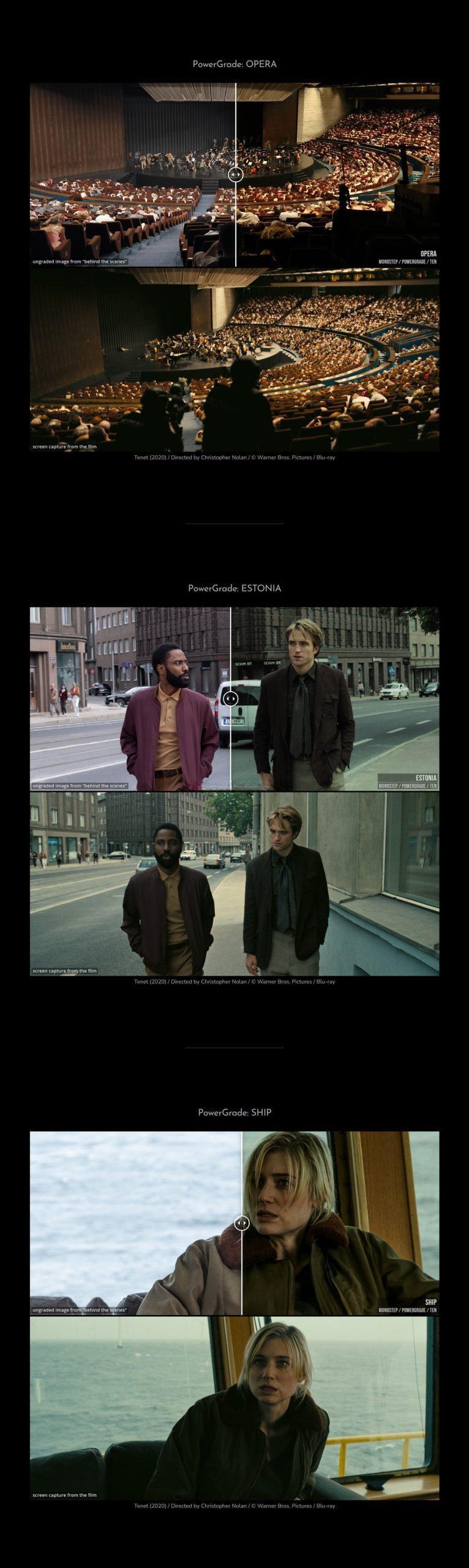 Mononodes 诺兰电影《Tenet》色调模拟逆向还原达芬奇调色节点 Mononodes Tenet reverse engineered PowerGrades（13083）