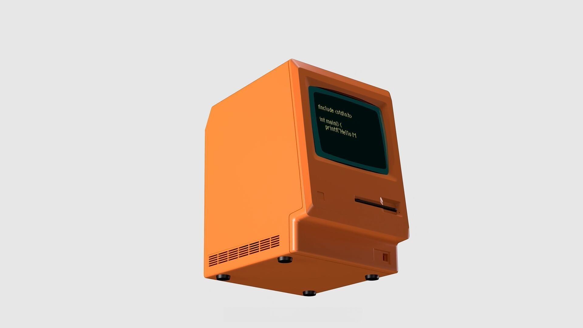 AE模板：超现实主义经典怀旧计算机屏幕桌面显示4K文字标题LOGO动画模板（13303）