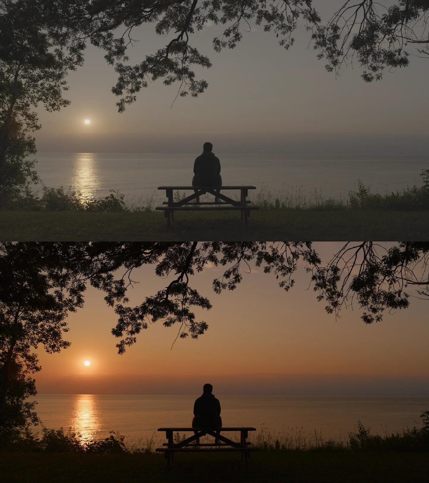 复古落日余辉氛围、冰川青、青橙色电影感色彩分级LUT调色预设+视频教程（13616）