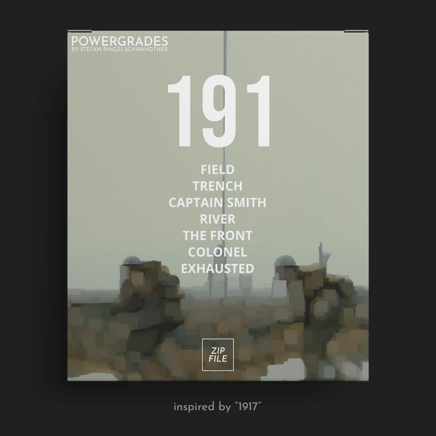 MonoNodes 罗杰·狄金斯《1917》电影色调模拟逆向还原达芬奇调色节点 Mononodes 1917 reverse engineered PowerGrades（13226）