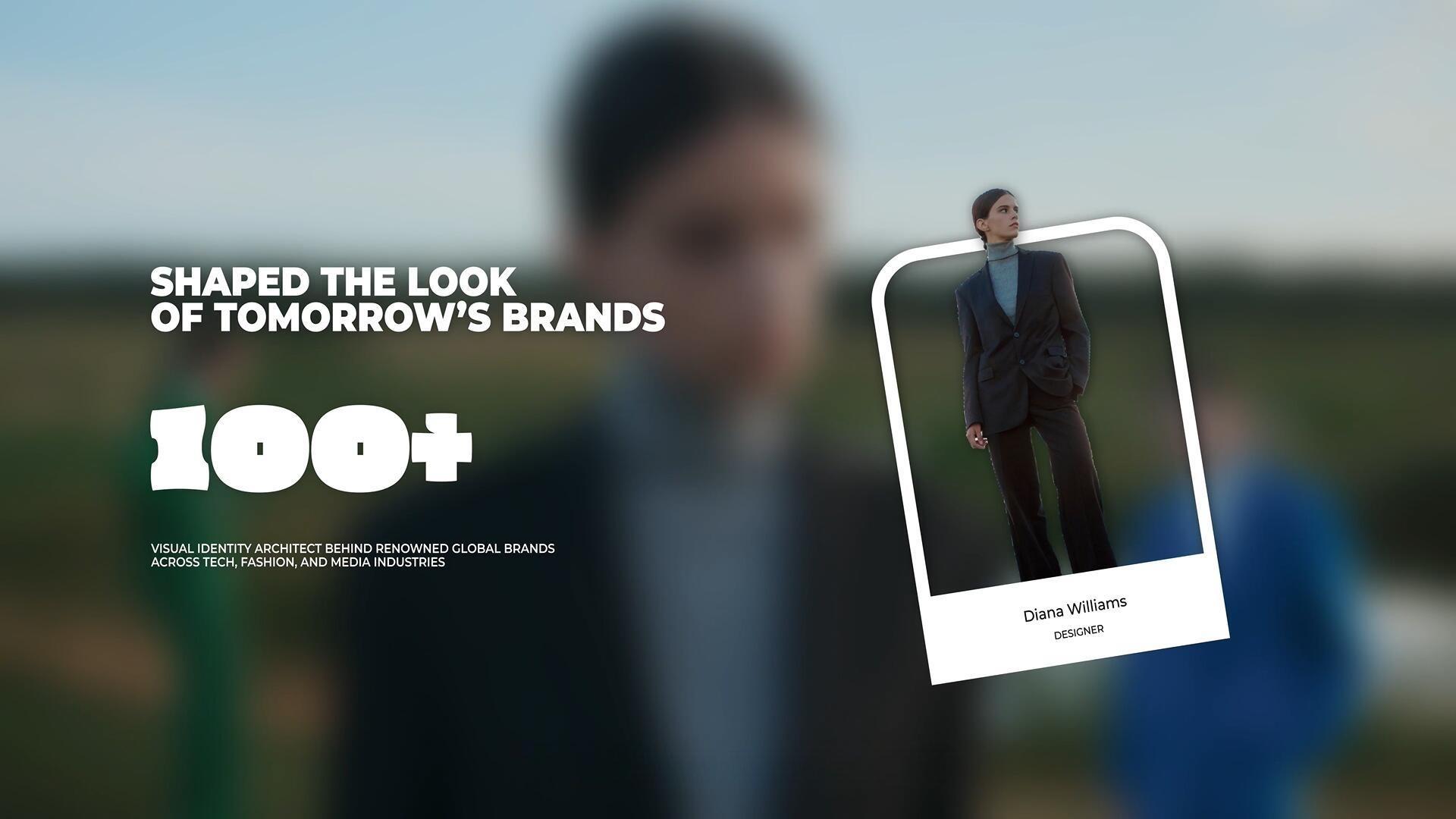 FCPX插件：创意设计感宝丽来边框产品人物介绍文字标题动画（13501）