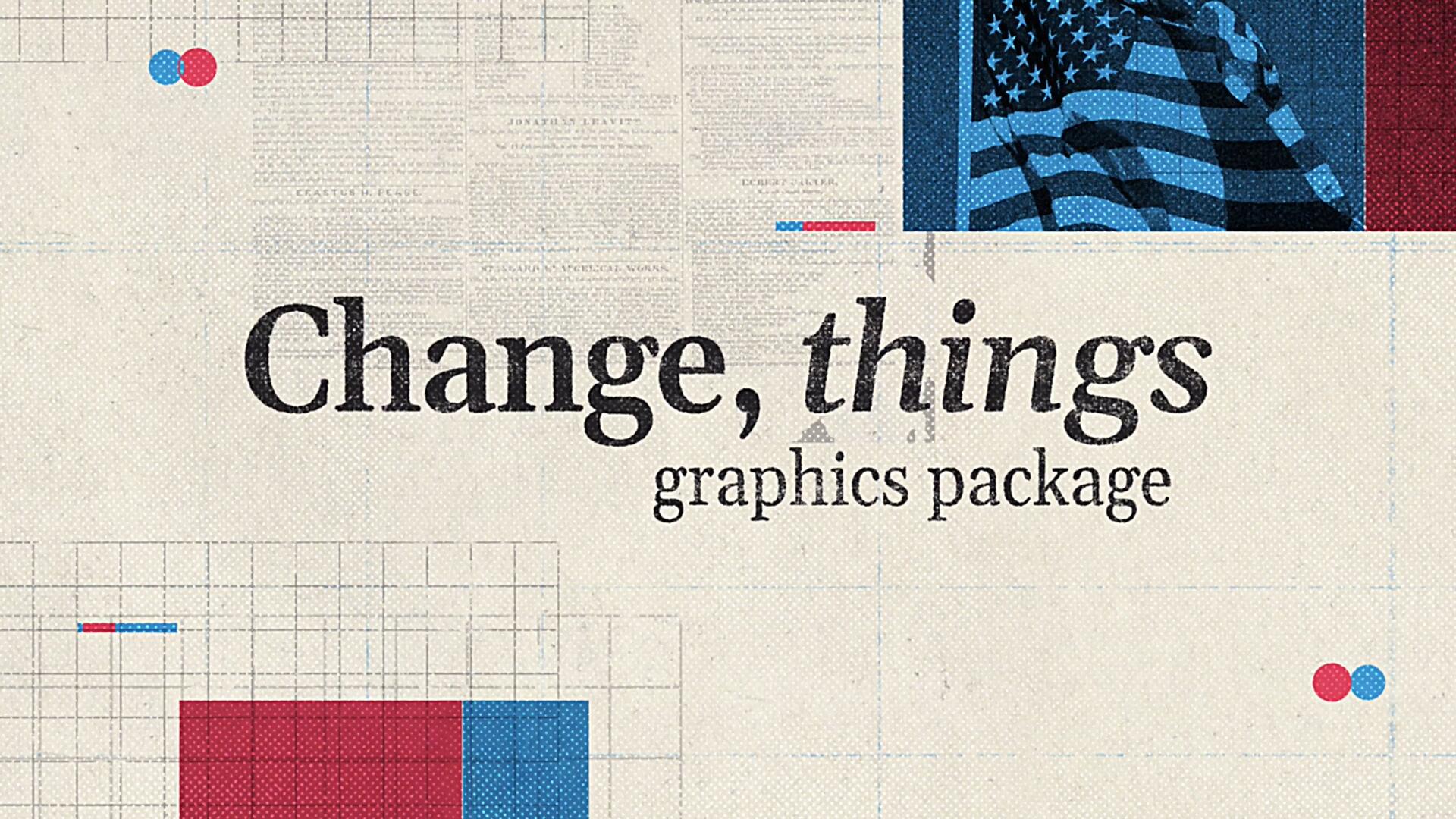 AE/PR/FCPX模板：老派纪实垃圾摇滚拼贴风格写实纪录片开场片头（13190）