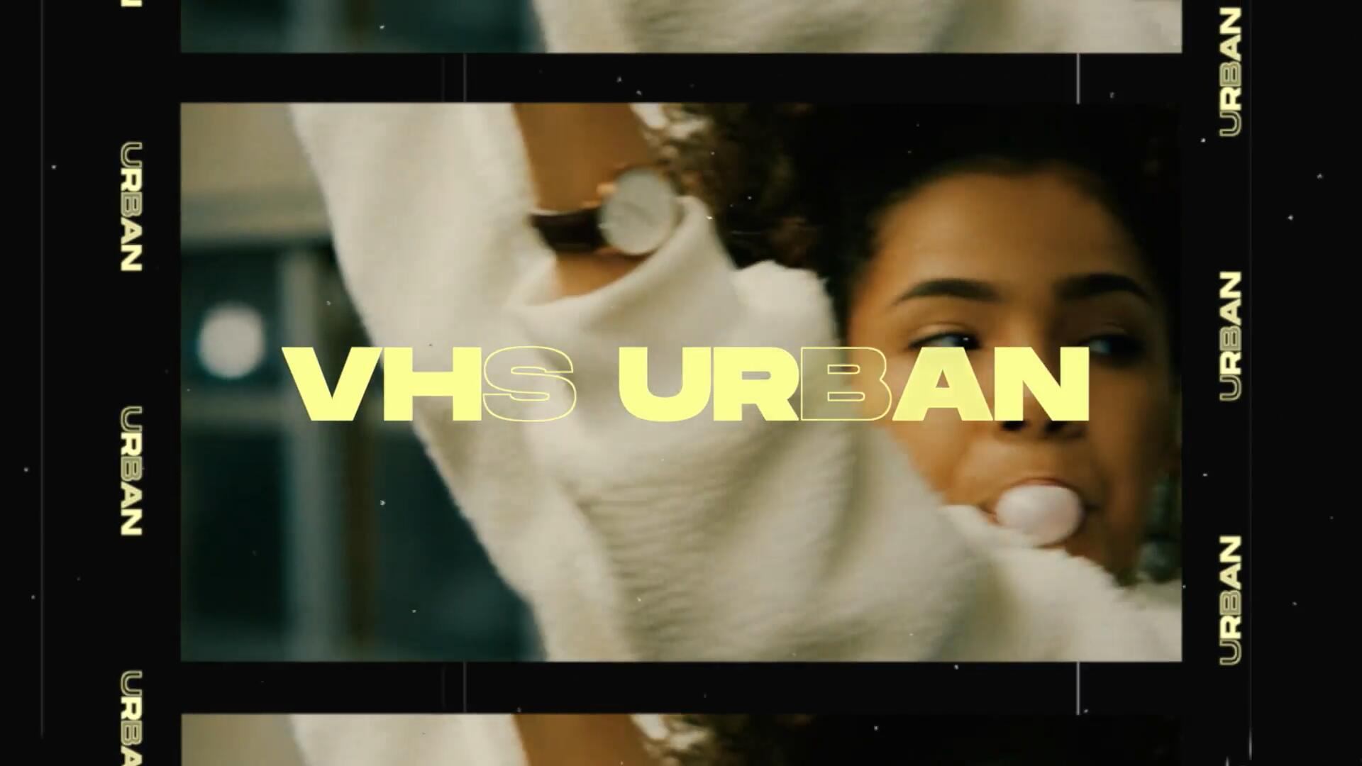 FCPX插件：复古VHS美学故障视差风格动品牌宣传文字转场效果开场片头 支持横竖屏（13468）