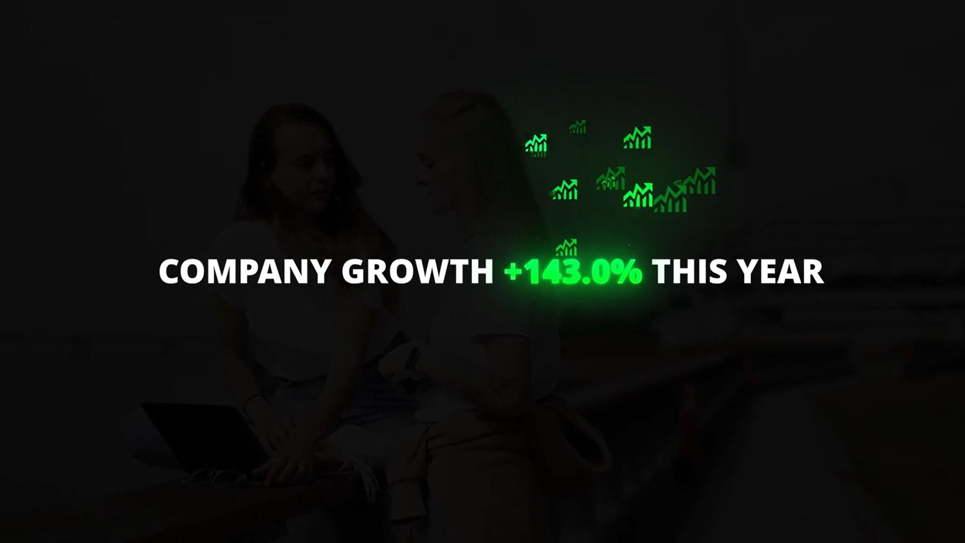 达芬奇预设：数字计数器动态粒子发光字幕文字标题动画（13653）