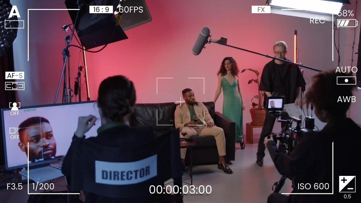 AE模板：20个逼真相机取景器参数图标屏幕元素动画包 支持横竖屏（13312）