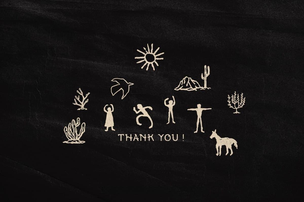 英文字体：复古松散厚实自然真实笔迹墨迹手写pop涂鸦艺术英文logo装饰字体 Sanolia Hand-Drawn Typeface（13302）