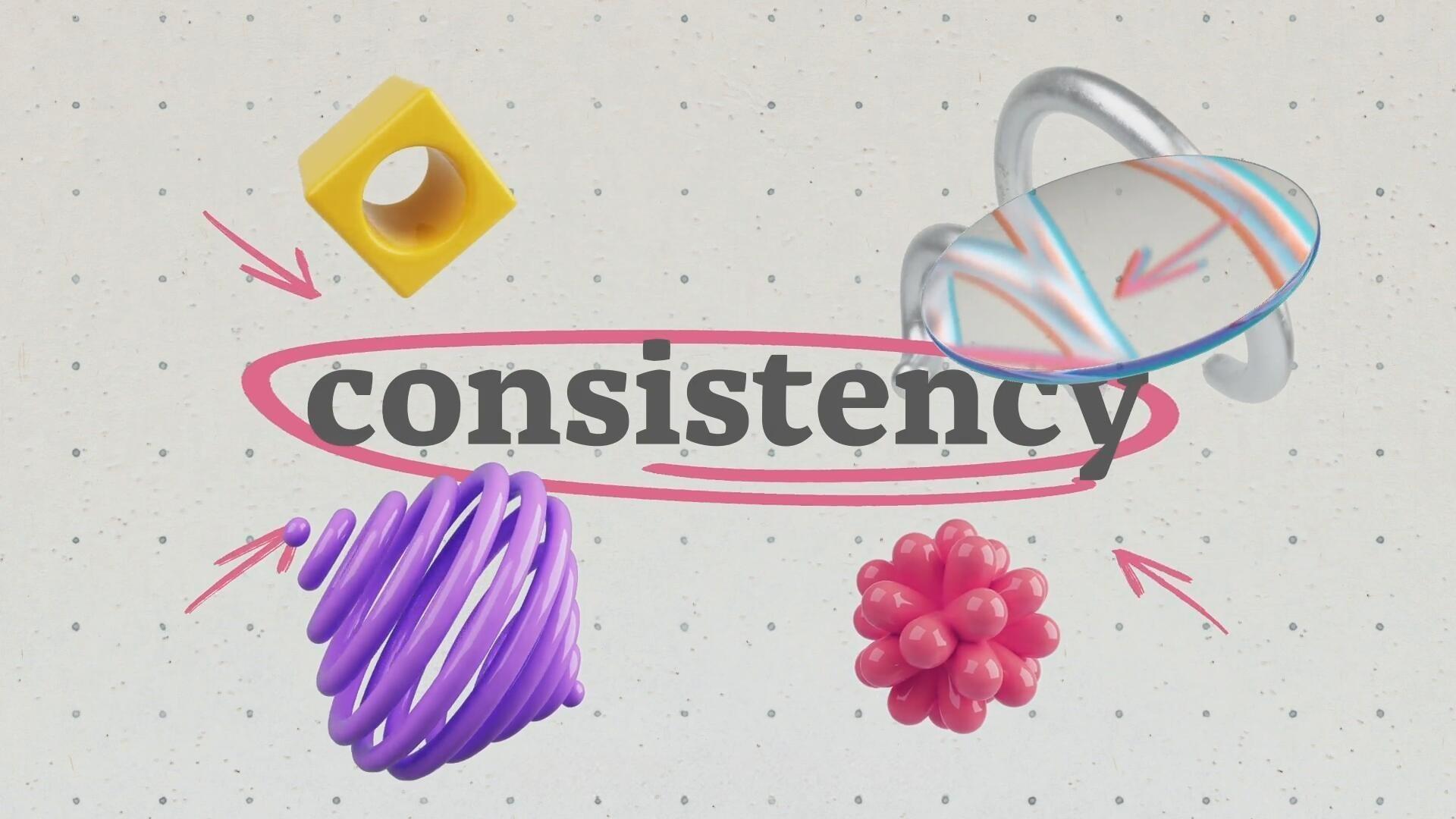 AE模板：趣味涂鸦艺术3D几何形状粗体文字标题排版动画（13580）