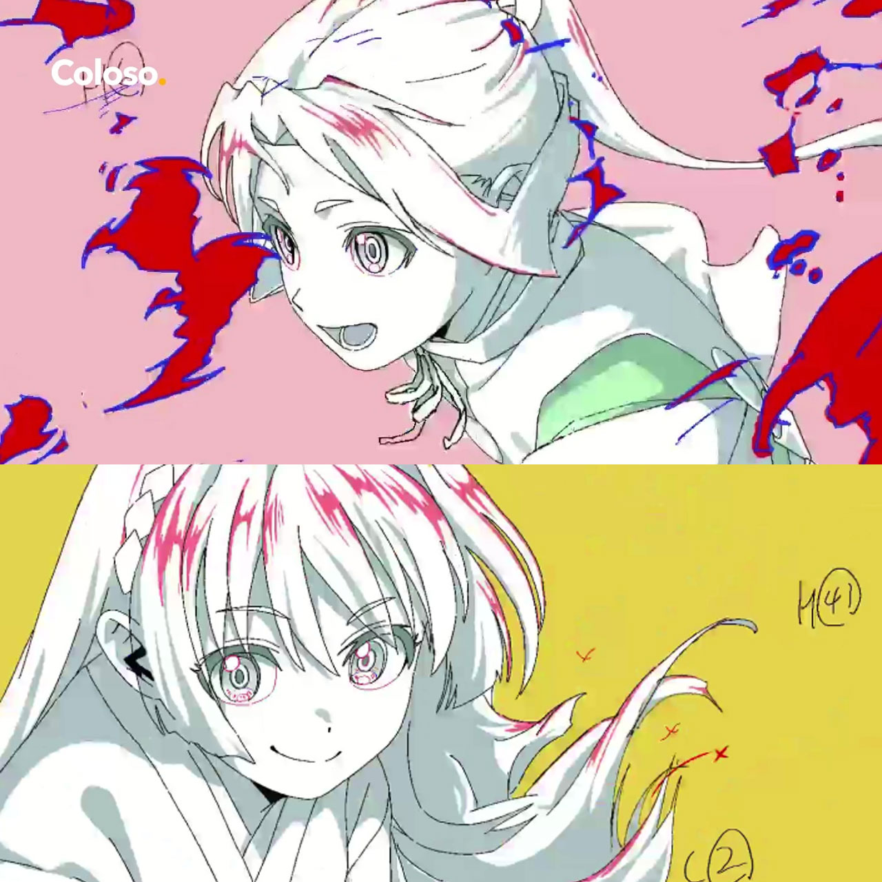 大师课程：掌握日漫风格角色、效果、场景、创作工作流AE+CSP视频课程 中文字幕（13031）