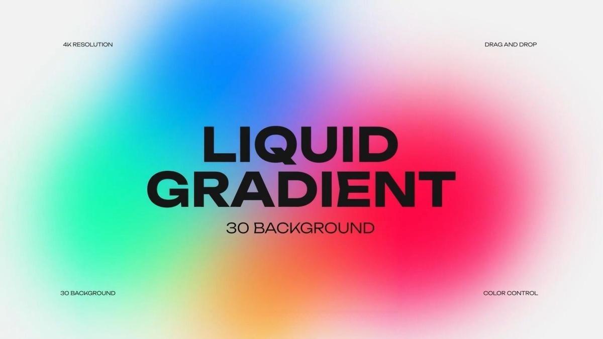 30款梦幻氛围霓虹晕染渐变弥散光颗粒噪点抽象艺术4K视频背景动画AE模板（13280）