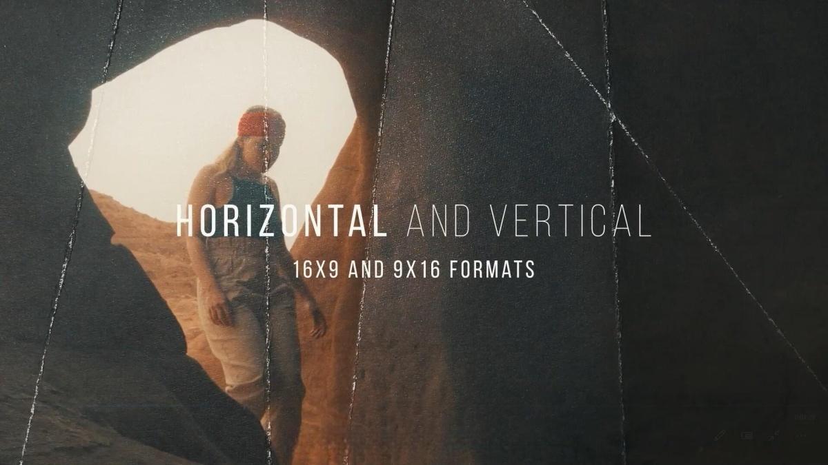 FCPX插件：56个复古做旧拼贴撕纸折纸效果转场过渡+音效（13679）