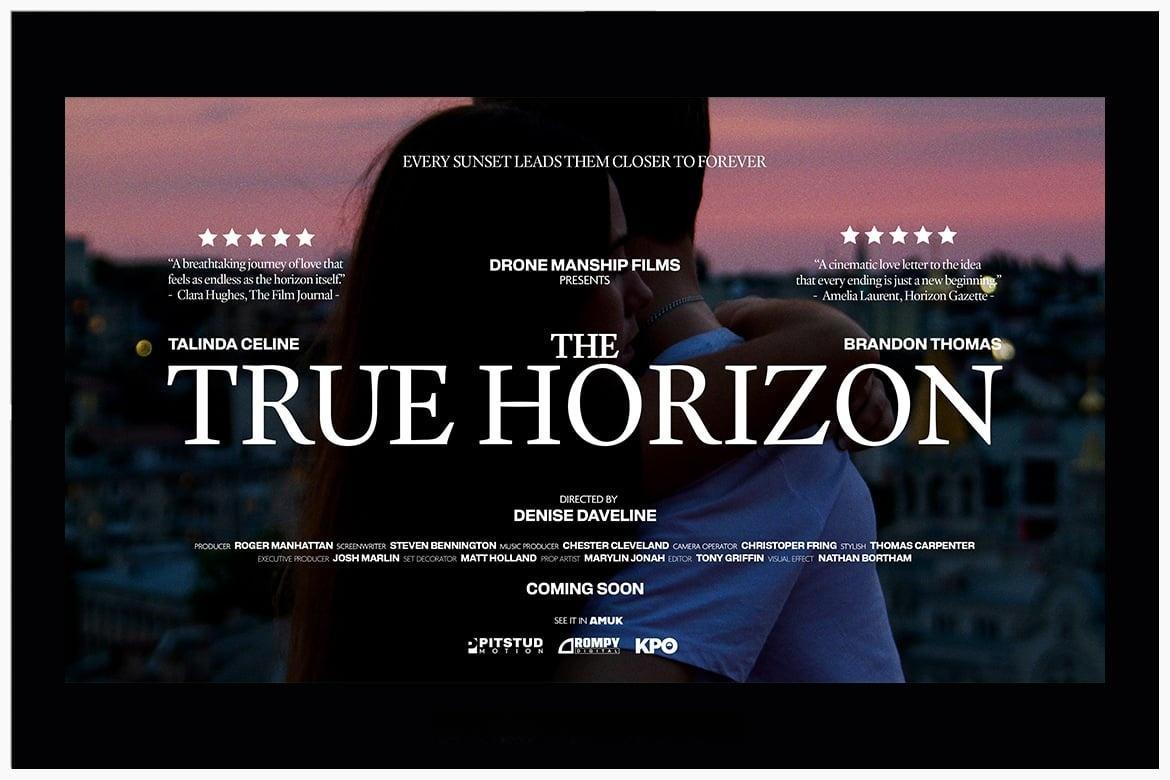 44个大胆电影美学梦幻、浪漫、科幻、惊悚海报电影预告片4K封面海报文字标题排版PSD模板（13883）