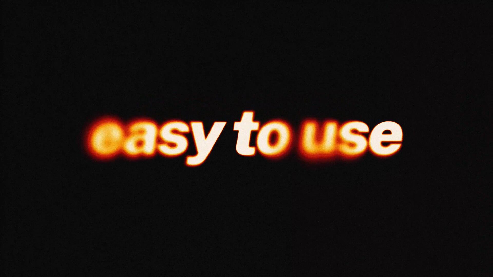 AE模板：复古酸性艺术热感应模糊渐变效果文字标题效果（13185）